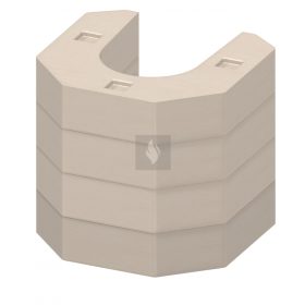   Hőtároló szett Romotop EVORA - LAREDO - LUGO típusú kandallókályhához