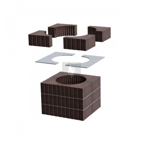 Romotop MAMMOTH felső hőtároló szett 200 mm-es füstgázelvezetéshez