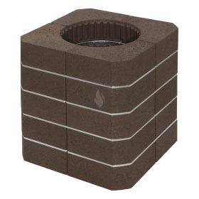   Romotop MAMMOTH felső hőtároló szett 180 mm-es füstgázelvezetéshez