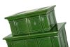 Romotop BARACCA 11 H kályhacsempe burkolatú kandallókályha - bővíthető hőtárolóval - Pezsgő