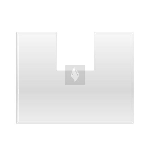 Alátét üveglap CARA CS design kandallóhoz