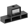 HITZE CUBO CF 700 Légfűtéses kandallókályha 20mm burkolattal