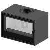HITZE CUBO CF 800 Légfűtéses kandallókályha 20mm burkolattal