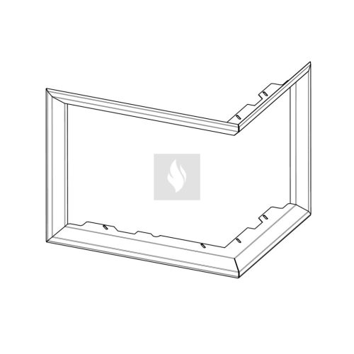 DR3SG RAM04 keskeny beépítő keret