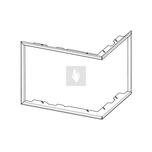 DR3SG RAM06 keskeny beépítő keret standard