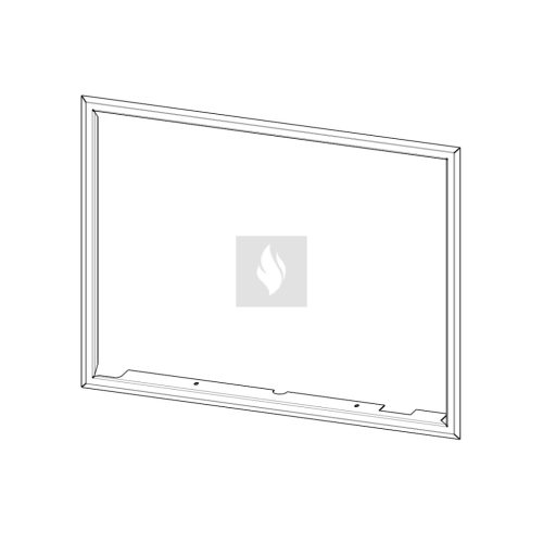 RAM06 keskeny beépítő keret Romotop DYNAMIC DW2M - DWB2M kandallóbetéthez