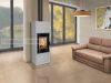 Romotop FANTASY 2 Akkum kerámia Kandallókályha - Matt elefántcsont