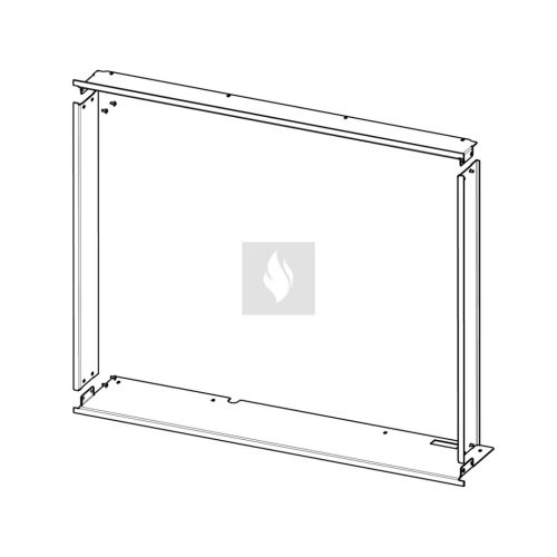 RAM12 takarókeret Romotop HEAT H3LJ kandallóbetéthez