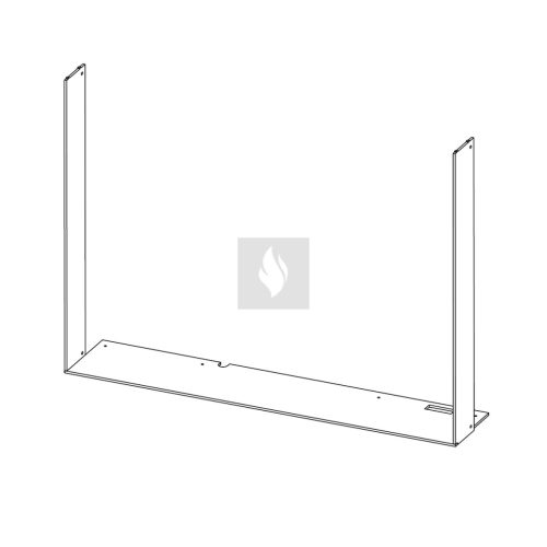 RAM14 takarókeret Romotop HEAT H3LJ kandallóbetéthez