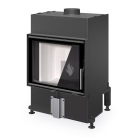   Romotop HEAT 4G 59.50.06 Légfűtéses kandallóbetét fekete béléssel