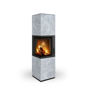 Romotop HARMONY L HA hőtárolós Zsírkő Design kandalló