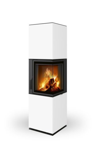 Romotop HARMONY R HA hőtárolós Kerámia Design kandalló - Elegáns barna