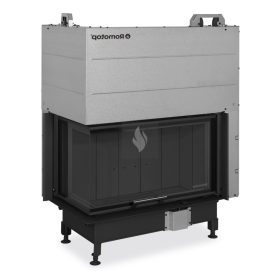   Romotop HEAT L 3G L 81.51.40.26 Légfűtéses kandallóbetét, fekete béléssel