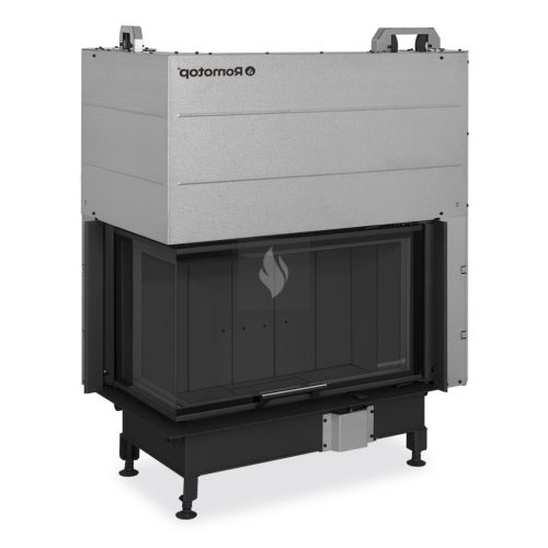 Romotop HEAT L 3G L 81.51.40.26 Légfűtéses kandallóbetét, fekete béléssel
