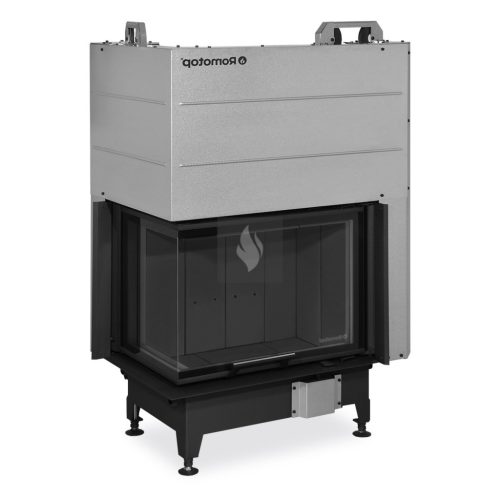Romotop HEAT L 3G L 65.51.40.26 Légfűtéses kandallóbetét, fekete béléssel