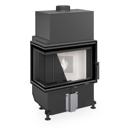 Romotop HEAT L 4G S 60.44.33.26 Légfűtéses kandallóbetét fekete béléssel