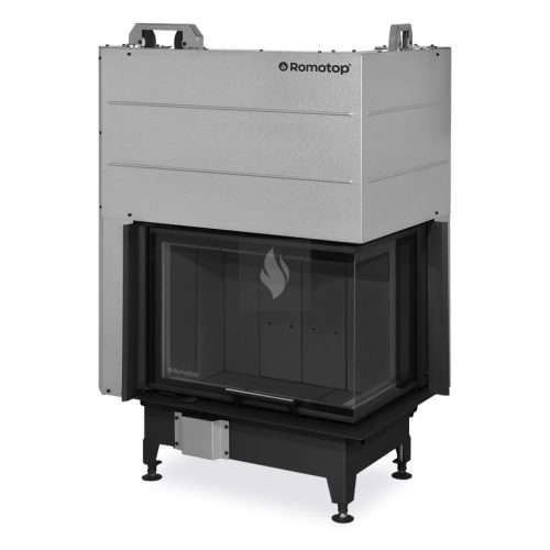 Romotop HEAT R 3G L 65.51.40.26 Légfűtéses kandallóbetét, fekete béléssel