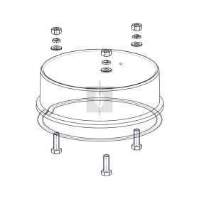   Romotop füstcső csatlakozó HRDLO 180 Impression kandallóbetéthez