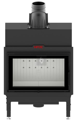 HITZE HST 68x43-SI Légfűtéses kandallóbetét, dupla üveges