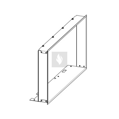Romotop RAM12 takarókeret I3LK kandallóbetéthez
