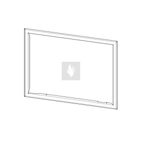   Romotop RAM06 keskeny beépítő keret I3Z kandallóbetéthez