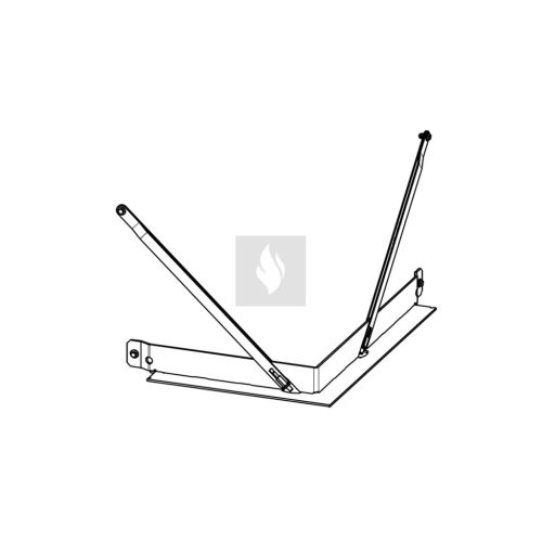 Romotop RAM15 takarókeret IL3LG kandallóbetéthez