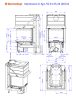 Romotop IMPRESSION U 3g L 55.51.55.26 K1 Légfűtéses kandallóbetét K1 kerettel, fekete béléssel