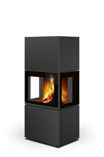 Romotop LERA C G három oldalas kerámia Design kandalló - Liliom