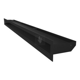 SAVEN Loft szellőzőrács 6×100cm fekete