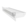SAVEN Loft szellőzőrács 6×40cm fehér