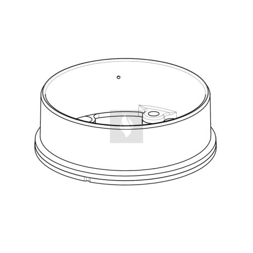 Romotop füstcső átalakító adapter 200/180 mm Romotop kandallóbetéthez