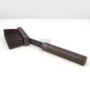 Kandalló kefe S, sötét fa fogantyúval, 30 cm