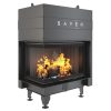 SAVEN Energy Up 75×50×47L (15,1 kW) ECO balos légfűtéses kandallóbetét fekete béléssel
