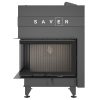 SAVEN Energy Up 75×50×47L (15,1 kW) ECO balos légfűtéses kandallóbetét fekete béléssel
