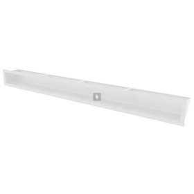 HITZE Slim 12 szellőzőrács 12x100 fehér