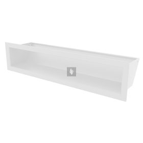 HITZE Slim 12 szellőzőrács 12x40 fehér
