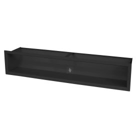 HITZE Slim 12 szellőzőrács 12x60 fekete