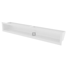 HITZE Slim 12 szellőzőrács 12x60 fehér