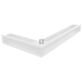 HITZE Slim 12 szellőzőrács 12x80x45L fehér