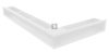 HITZE Slim 12 szellőzőrács 12x80x45R fehér