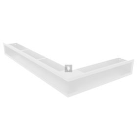 HITZE Slim 12 szellőzőrács 12x80x45R fehér