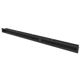 HITZE Slim 6 szellőzőrács 6x100 fekete