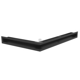 HITZE Slim 6 szellőzőrács 6x60x40R fekete