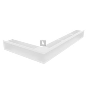 HITZE Slim 6 szellőzőrács 6x80x45L fehér