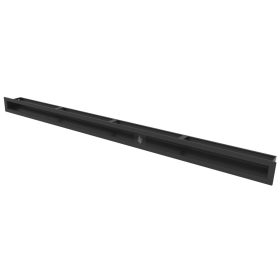 HITZE Slim 9 szellőzőrács 9x100 fekete