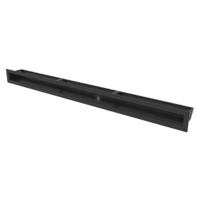 HITZE Slim 9 szellőzőrács 9x80 fekete