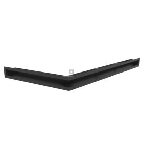 HITZE Slim 9 szellőzőrács 9x80x45L fekete