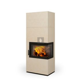   Romotop SOLID R 10 Kerámia Design kandalló - bővíthető hőtárolóval