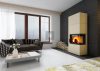 Romotop SOLID R 10 Kerámia Design kandalló - bővíthető hőtárolóval - Szelénit