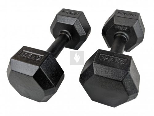 KAWMET kézisúlyzó szett 2×12,5 kg